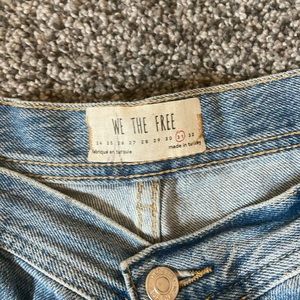 Free people cropped jean